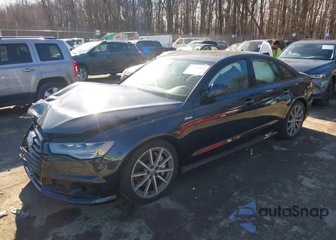 2016 Audi A6 3.0T Premium Plus from USA, damaged, VIN WAUFGAFC5GN166019